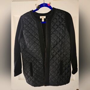 Black Quilted Jacket